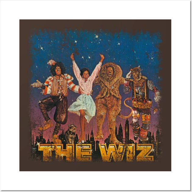 The Wiz Wall Art by Black Red Store